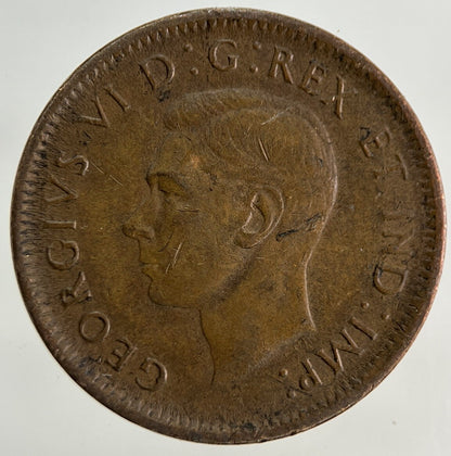 1942 Canada One Cent Coin | Fine Collectable Grade