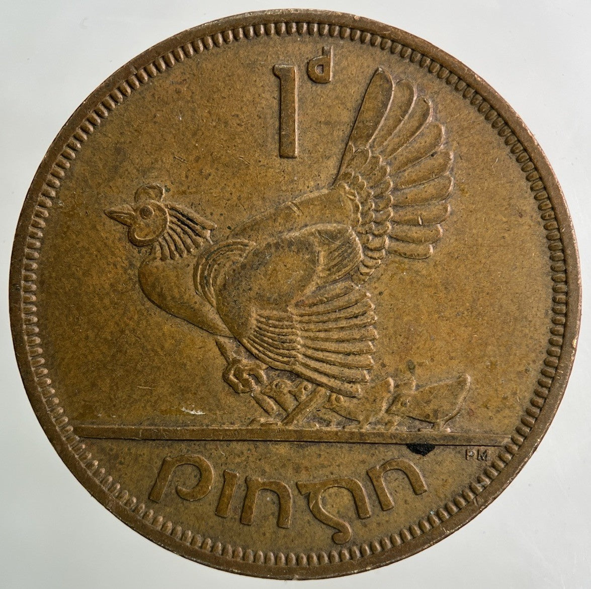 1964 Irish One Penny Coin | Very High Grade