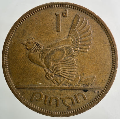 1964 Irish One Penny Coin | Very High Grade