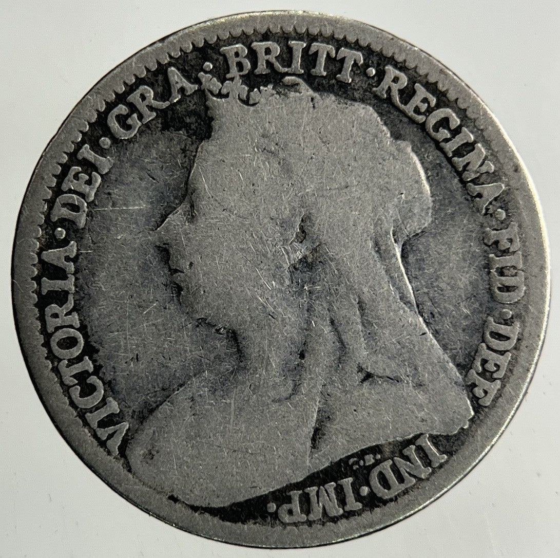 1899 Victoria Threepence Silver Coin | Collectable Grade