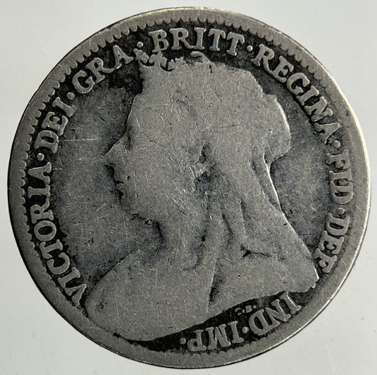 1899 Victoria Threepence Silver Coin | Collectable Grade