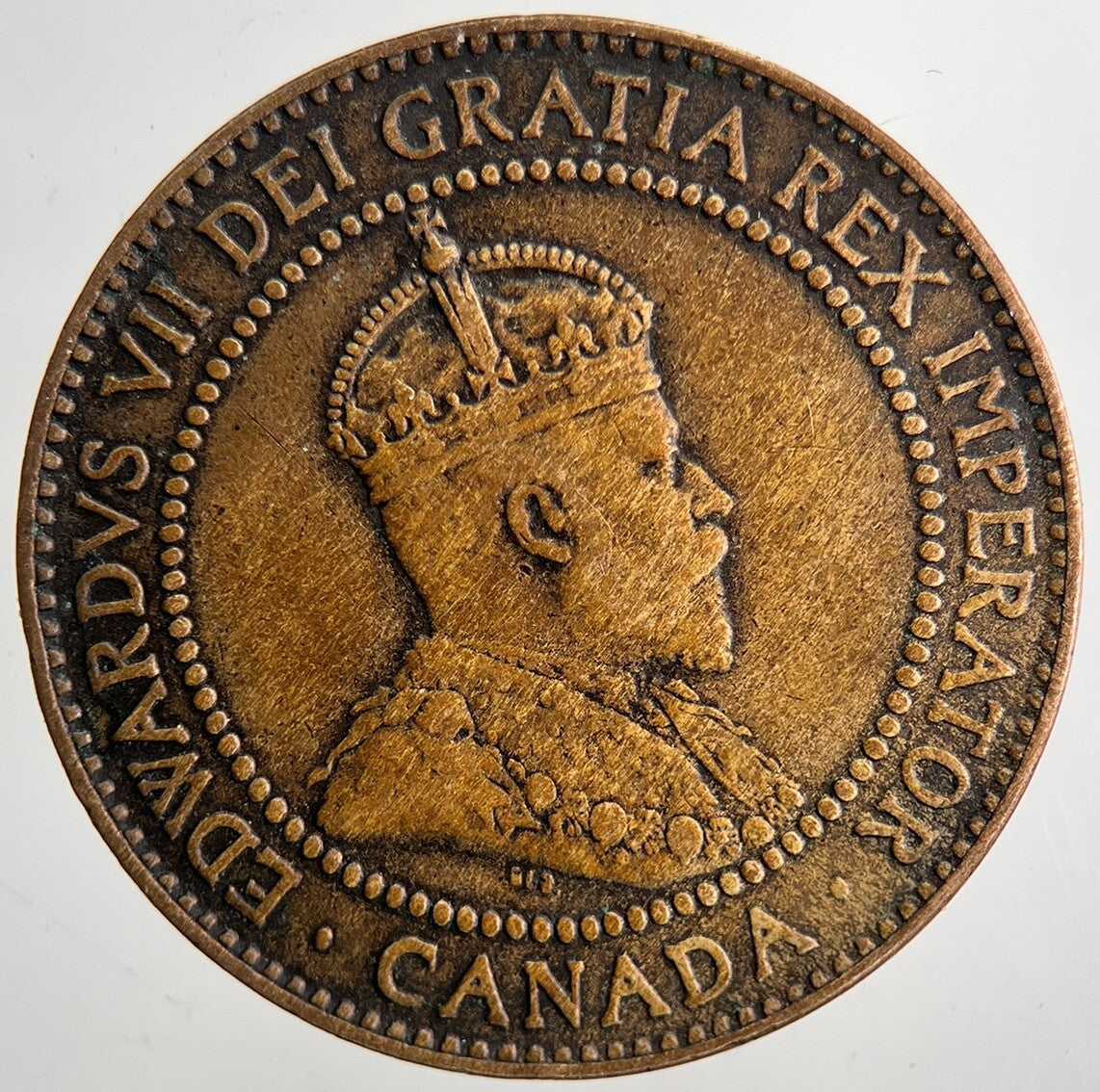 1910 Canada One Cent Coin | Fine Collectable Grade | a6435
