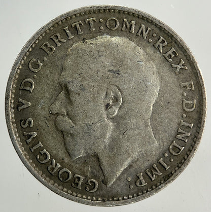 1917 George V Threepence Silver Coin | Fine Collectable Grade