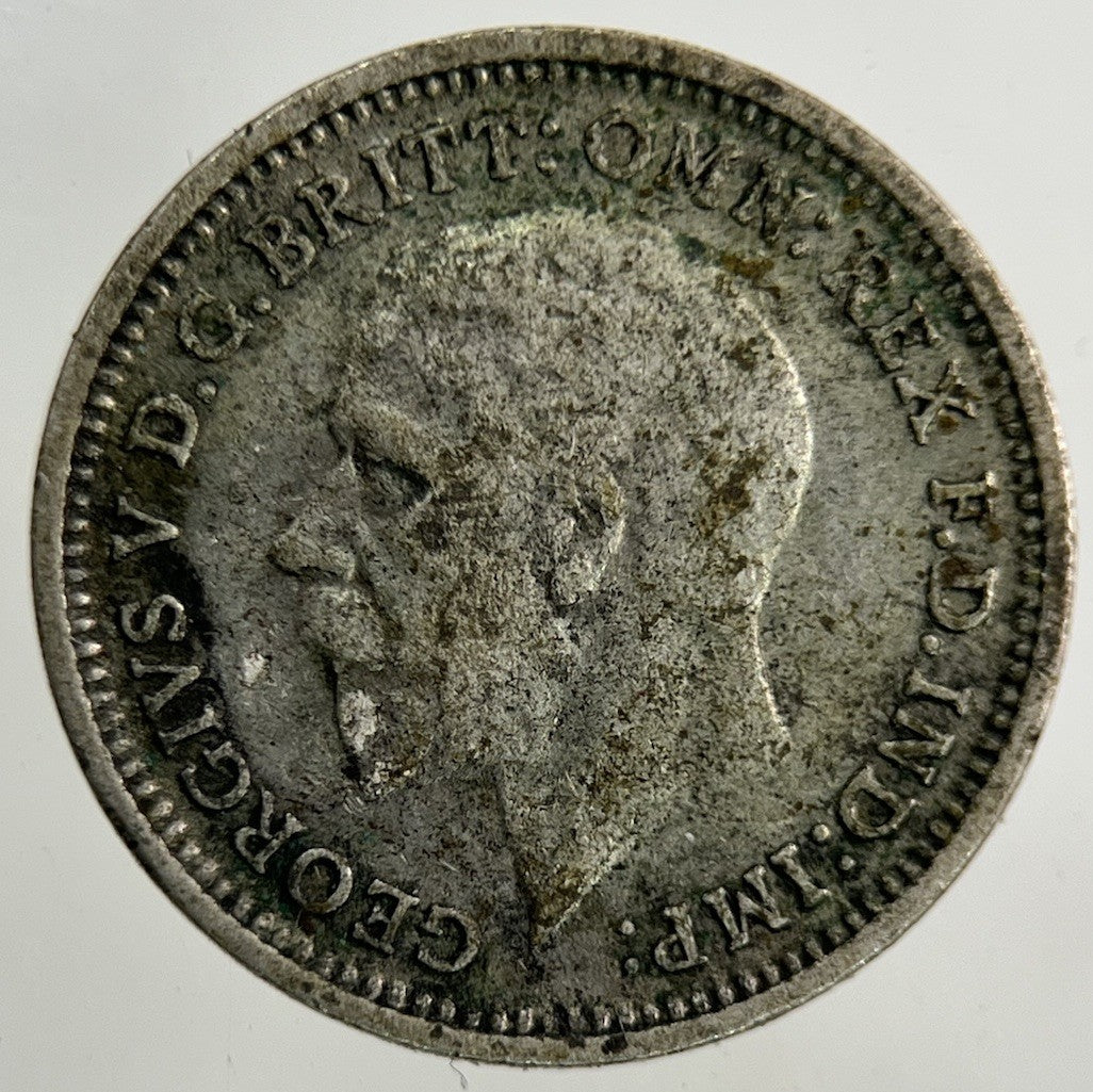 1935 George V Threepence Silver Coin | Collectable Grade