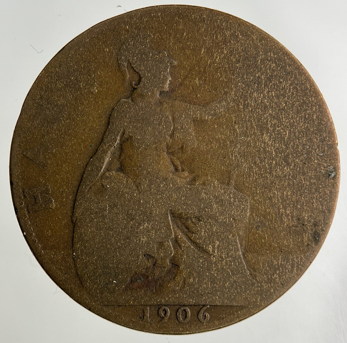 1906 Edward VII Half - Penny Coin | Collectable Grade