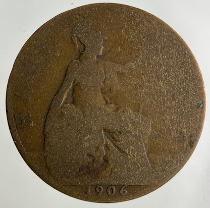 1906 Edward VII Half - Penny Coin | Collectable Grade