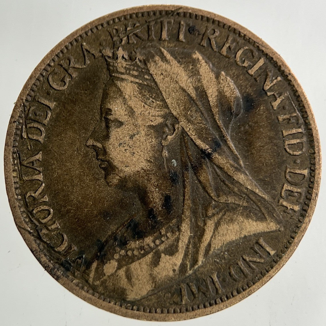 1900 Victoria Farthing Coin | Collectable Grade