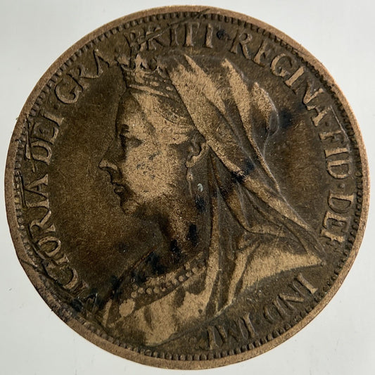 1900 Victoria Farthing Coin | Collectable Grade