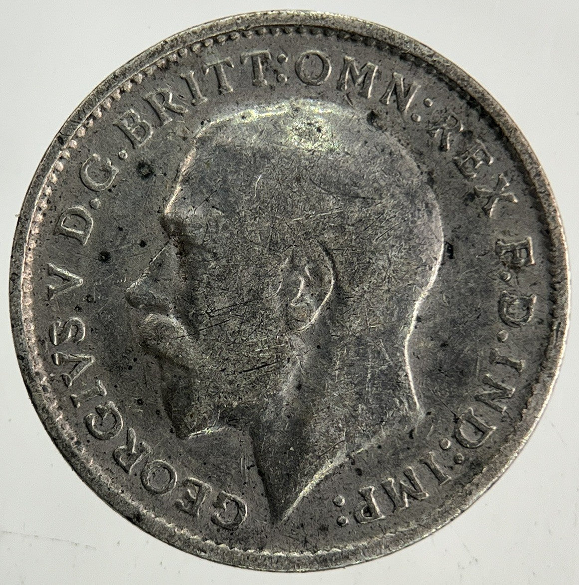 1913 George V Threepence Silver Coin | Fine Collectable Grade