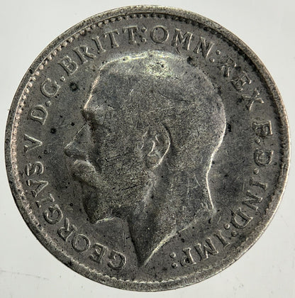 1913 George V Threepence Silver Coin | Fine Collectable Grade