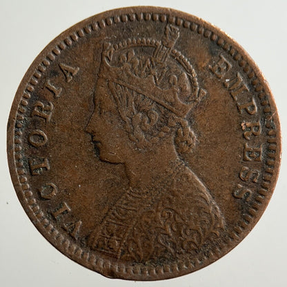 1901 India 1/12 Anna Coin | Fine Collectable Grade