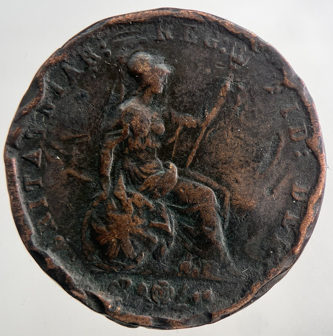 1853 Victoria Half - Penny Coin | Collectable Grade | a9306