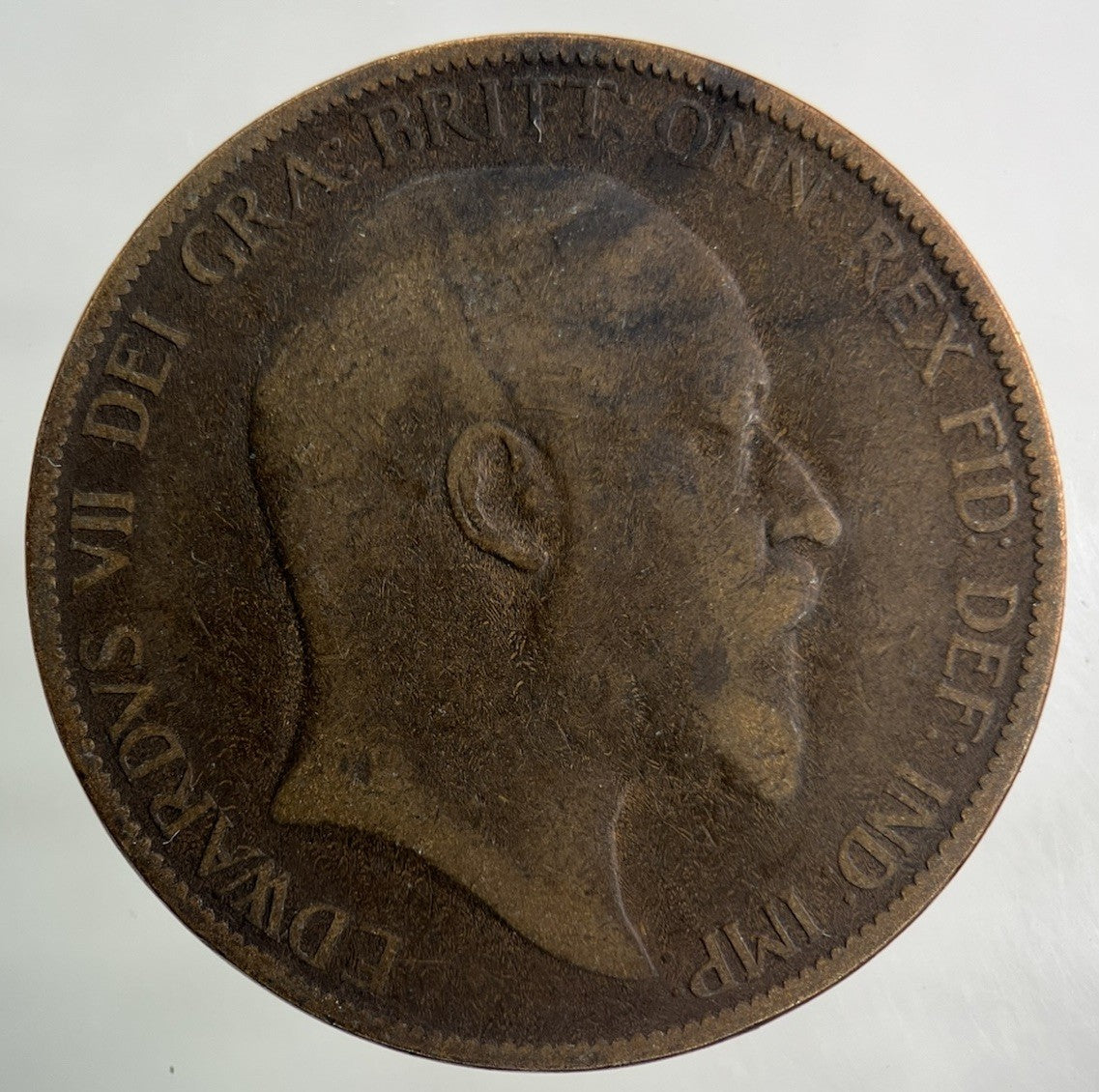 1902 Edward VII One Penny Coin | Collectable Grade
