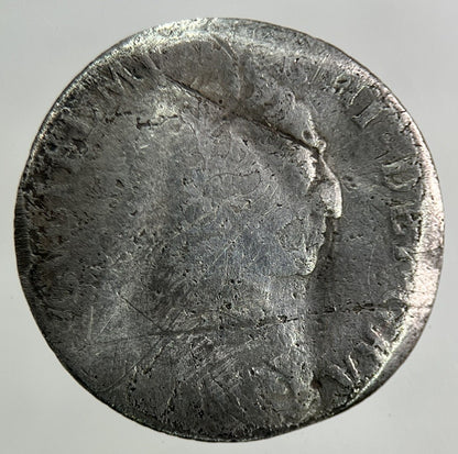 British William III 3rd Sixpence Silver Coin | Fair Grade
