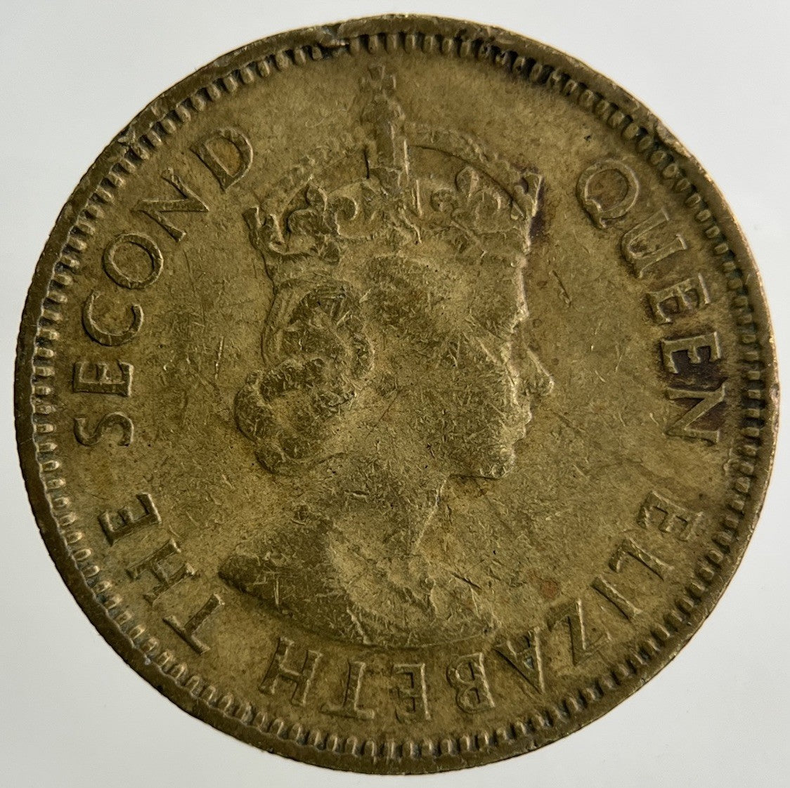 1957 Hong Kong 10 Cents Coin | Collectable Grade