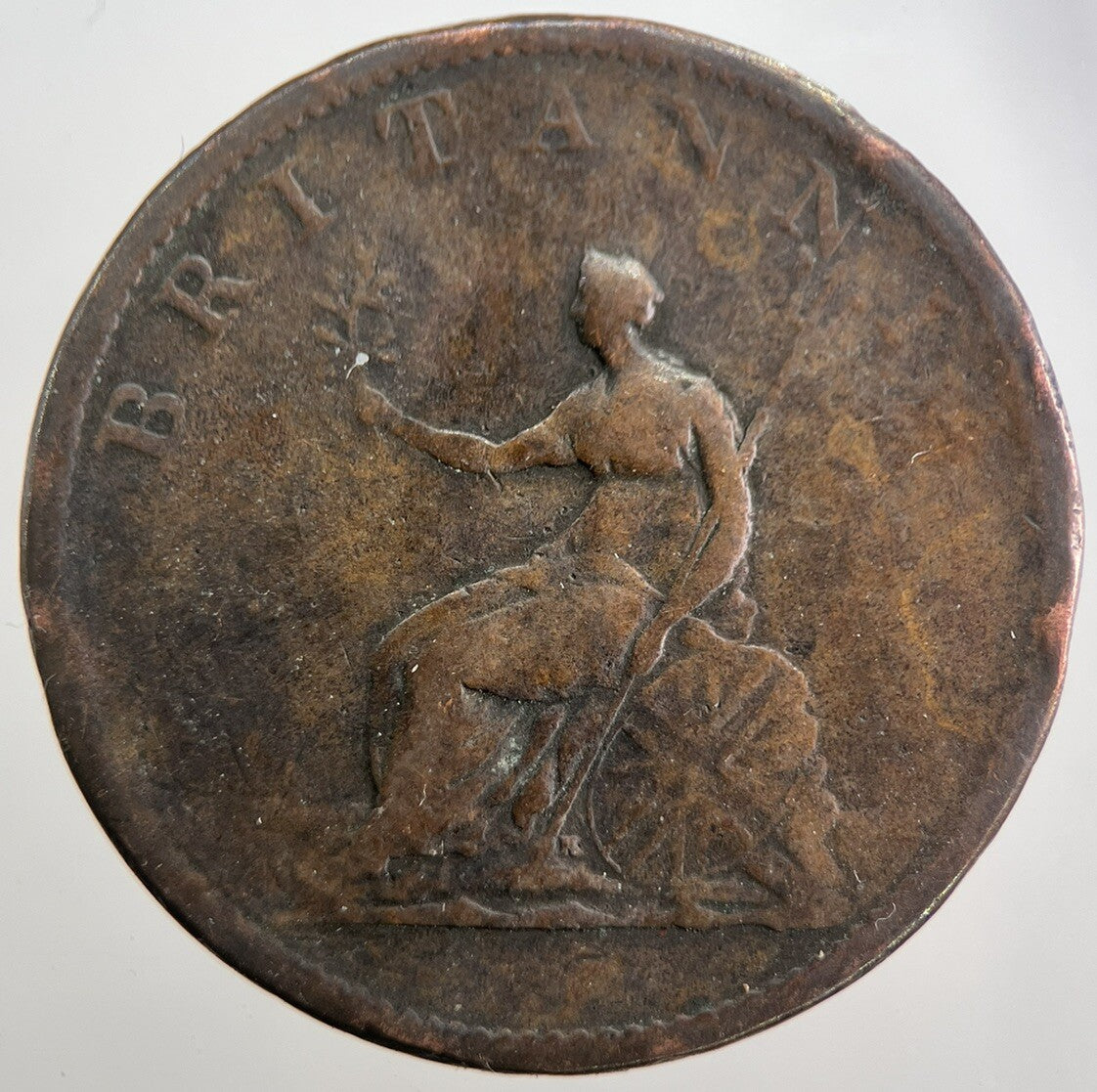 1806 George 3rd III Half - Penny British Coin | Collectable Grade | a7537