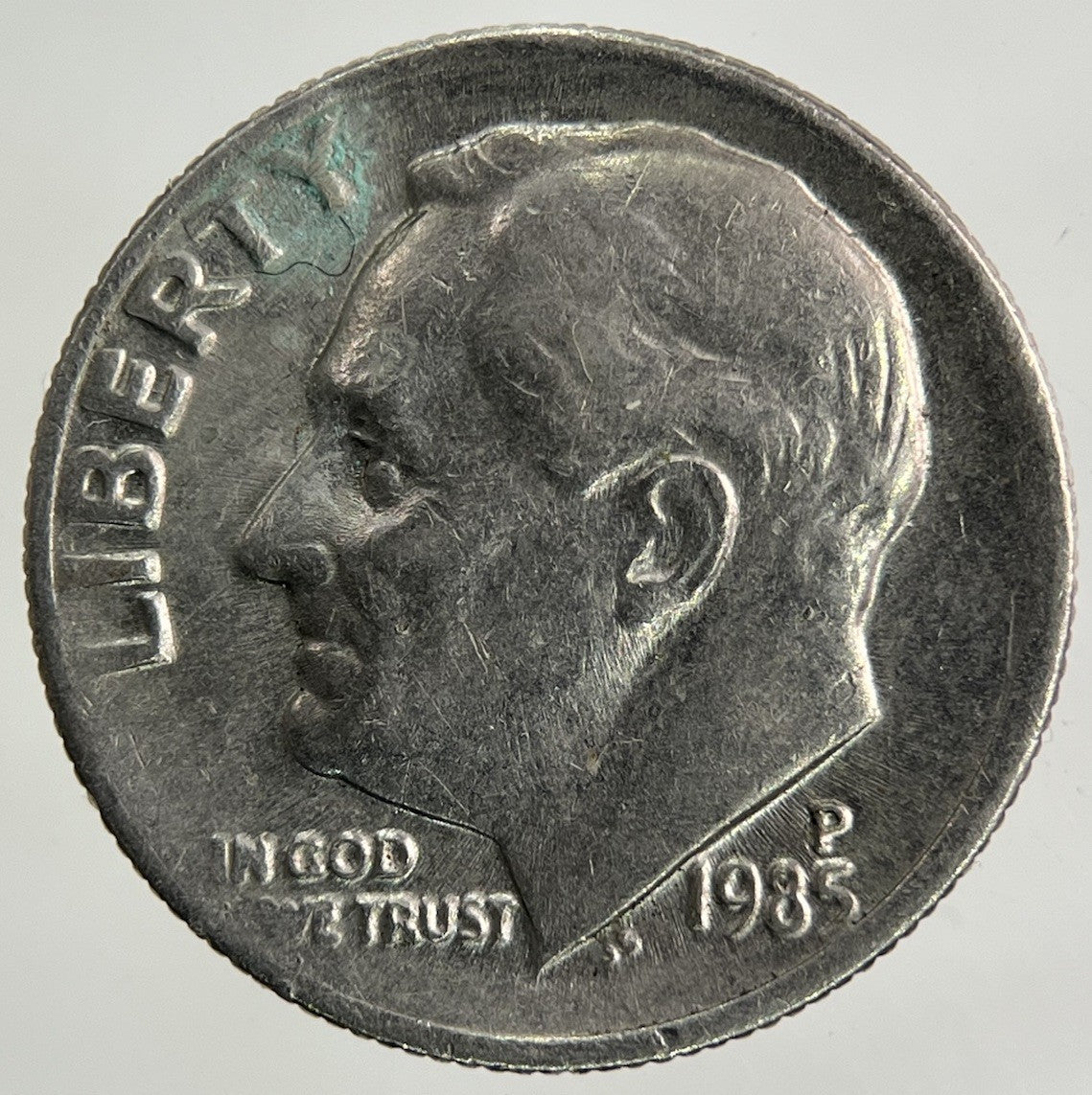 1985 US USA Roosevelt Dime Coin | Fine Collectable Grade
