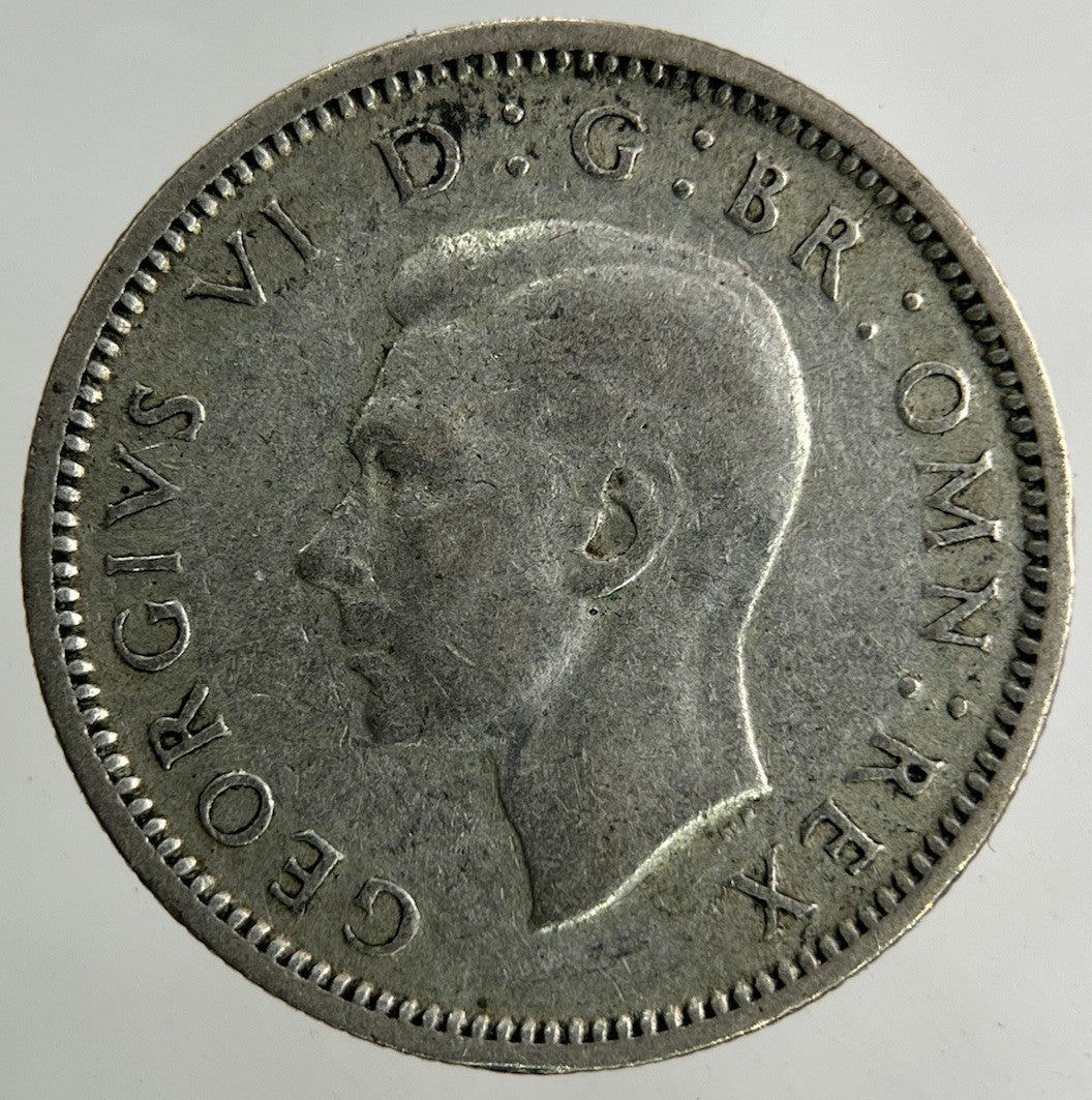 1945 George VI Sixpence Silver Coin | Fine Collectable Grade