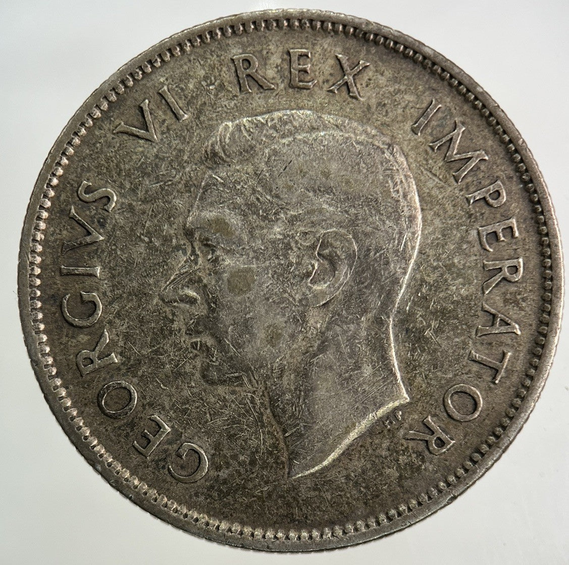 1943 South Africa Florin Silver Coin | Fine Collectable Grade
