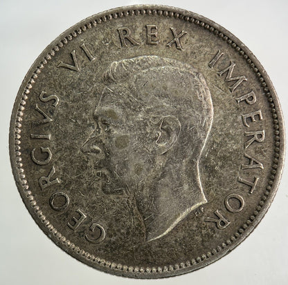 1943 South Africa Florin Silver Coin | Fine Collectable Grade