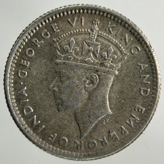 1945 Malaya Settlement Straits 5 Cents Coin | Fine Collectable Grade