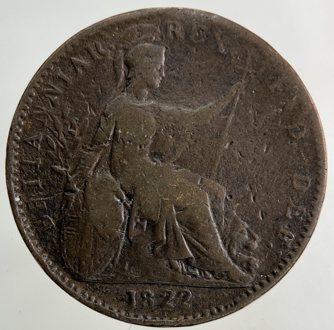 1822 George IV Farthing Coin | Collectable Grade
