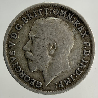 1917 George V Threepence Silver Coin | Fine Collectable Grade