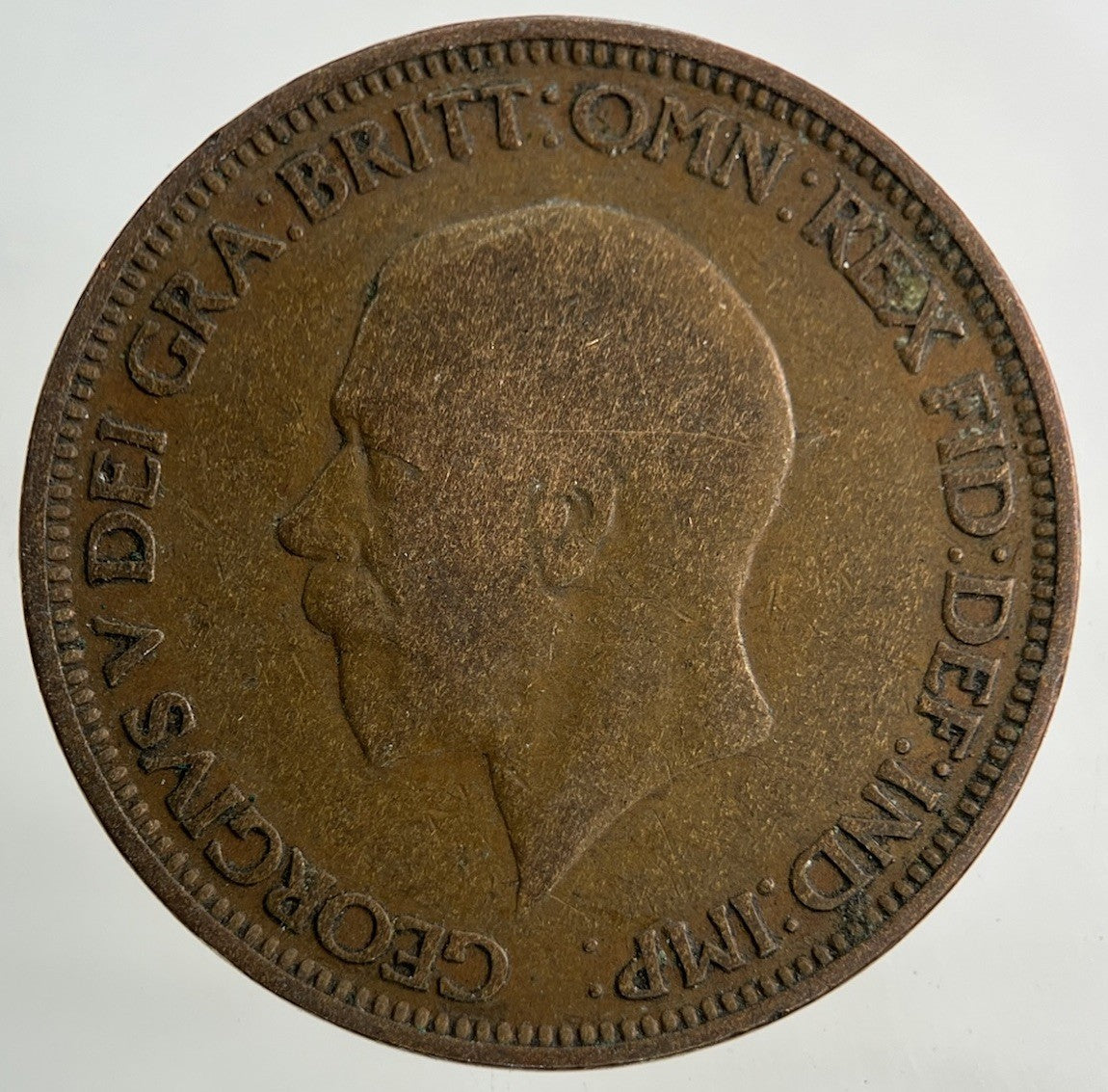 1929 George V Half - Penny Coin | Collectable Grade