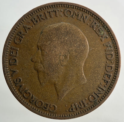 1929 George V Half - Penny Coin | Collectable Grade