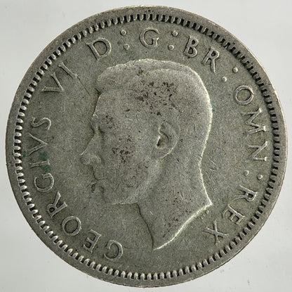 1946 George VI Sixpence Silver Coin | Collectable Grade