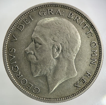 1928 George V Half - Crown Silver Coin | Very High Grade