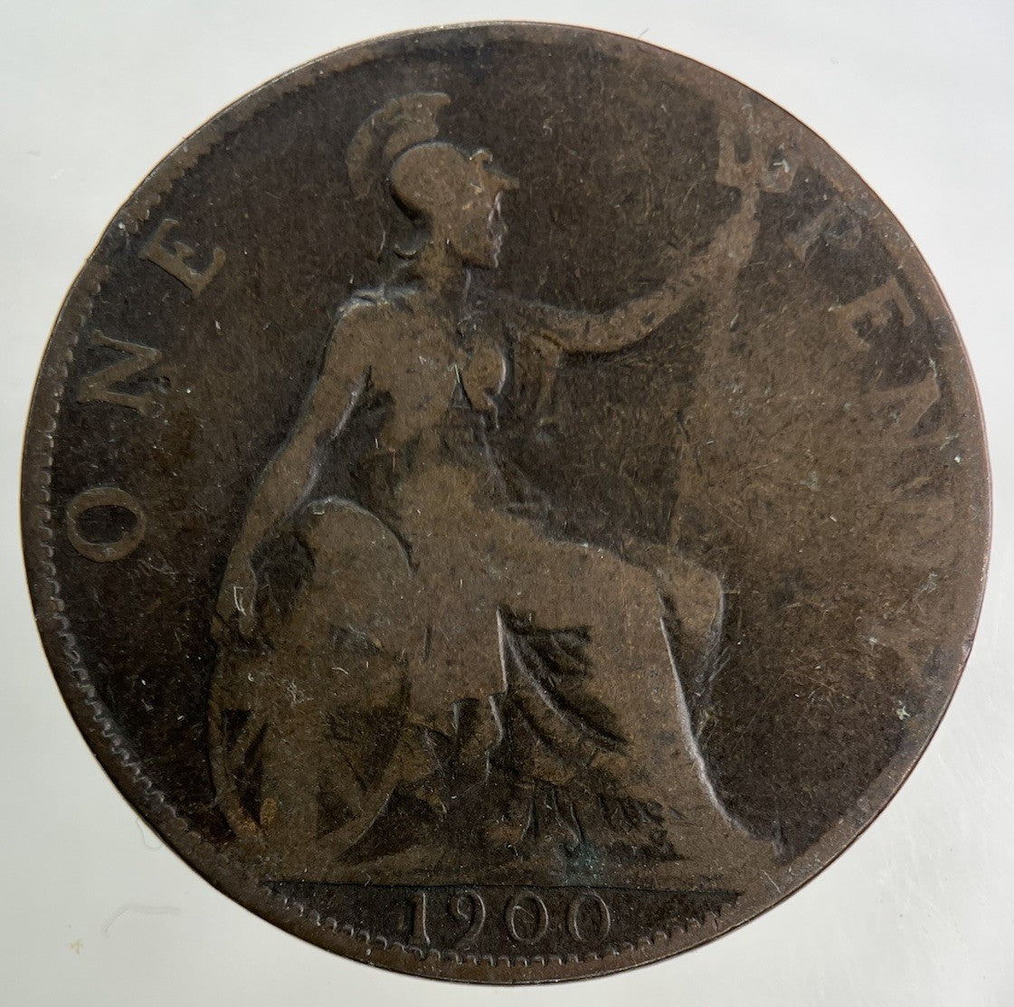 1900 Victoria One Penny Coin | Collectable Grade