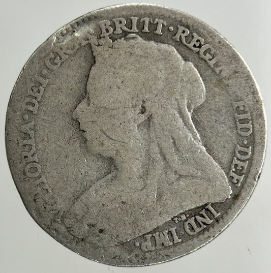 1894 Victoria Threepence Silver Coin | Collectable Grade