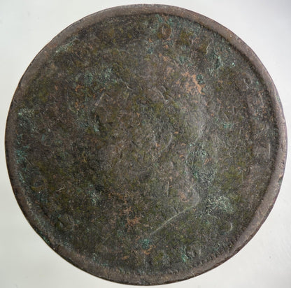 1826 George IV One Penny Coin | Fair Grade