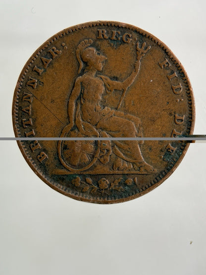1853 Victoria Farthing Coin | Collectable Grade