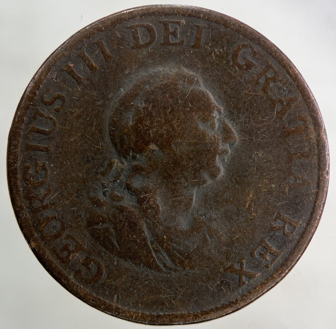 1799 George III 3rd Half - Penny Coin | Collectable Grade
