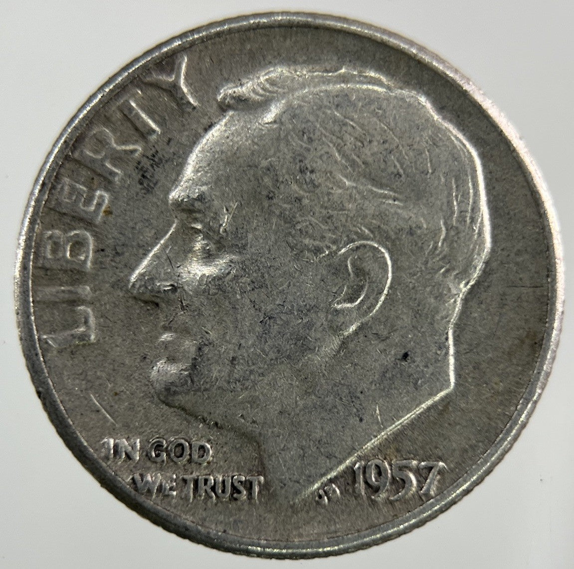 1957 US USA Roosevelt Dime Silver Coin | Collectable Grade