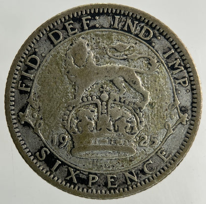 1925 George V Sixpence Silver Coin | Collectable Grade