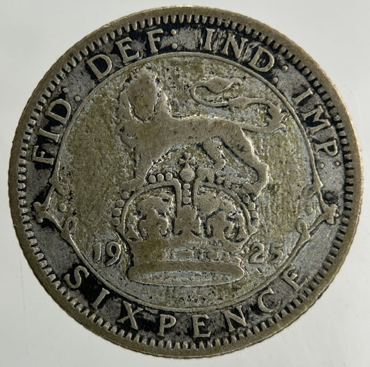 1925 George V Sixpence Silver Coin | Collectable Grade