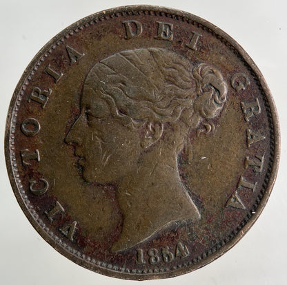 1854 Victoria Half - Penny Coin | Fine Collectable Grade