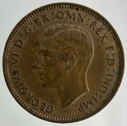 1944 George VI Wren Farthing Coin | Fine Collectable Grade