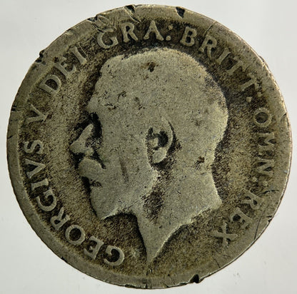 1921 George V Sixpence Silver Coin | Collectable Grade