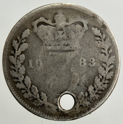 1883 Victoria Threepence Silver Coin | Collectable Grade