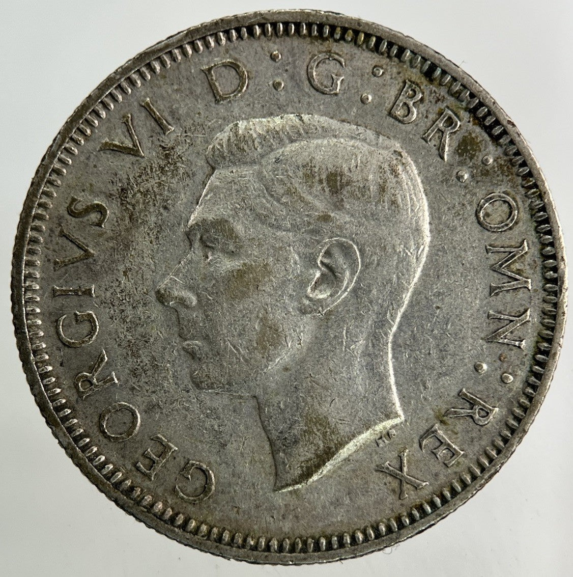 1944 George VI Shilling Silver Coin | Very High Grade