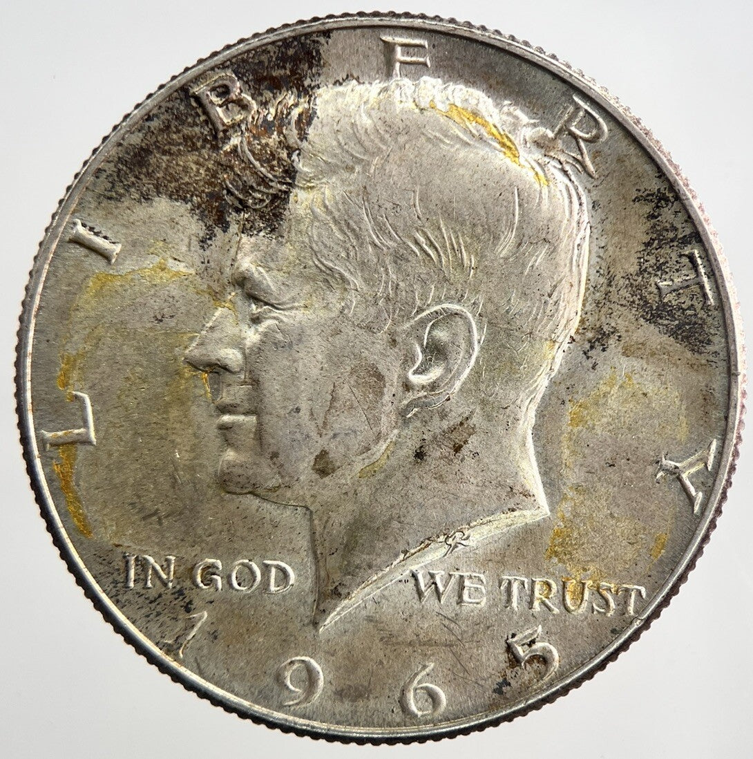 1965 US Kennedy Half Dollar Silver Coin | Fine Collectable Grade | a9267