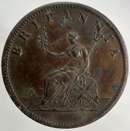 1807 George III 3rd Half - Penny Coin | Very High Grade