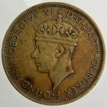1938 West Africa Two Shillings Coin | Fine Collectable Grade