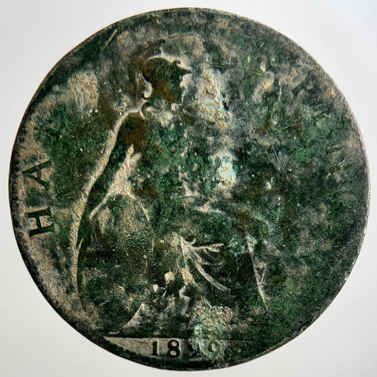 1899 Victoria Half - Penny Coin | Fair Grade | a3245