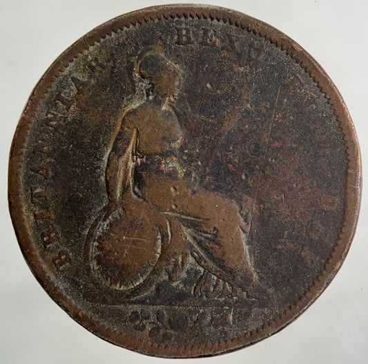 1826 George IV One Penny Coin | Fair Grade