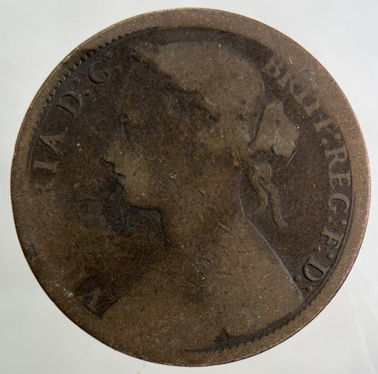 1874 - H Victoria One Penny Coin | Collectable Grade